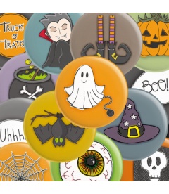 PACK 13 CHAPAS HALLOWEEN