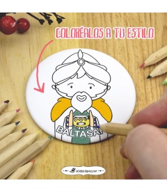 PINTACHAPAS "REYES MAGOS" (con imanes)