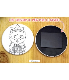 PINTACHAPAS "REYES MAGOS" (con imanes)