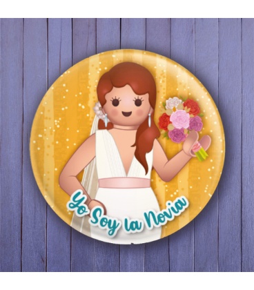 CHAPA "NOVIA" (Playmobil)