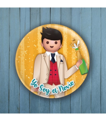 CHAPA "NOVIO" (Playmobil)