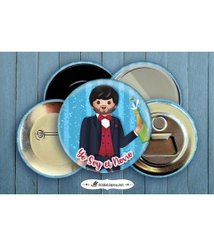 CHAPA "NOVIO" (Playmobil)