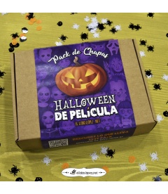 PACK CHAPAS "HALLOWEEN DE PELÍCULA"