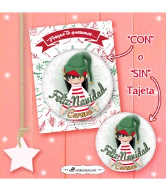 CHAPA "DUENDECILLA" CON NOMBRES