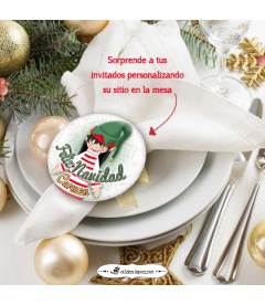 CHAPA "DUENDECILLA" CON NOMBRES