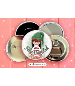 CHAPA "DUENDECILLA" CON NOMBRES