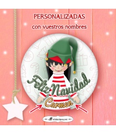 CHAPA "DUENDECILLA" CON NOMBRES