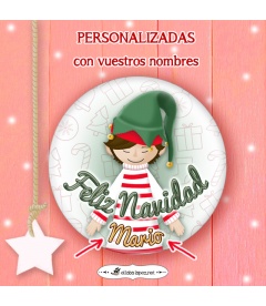 CHAPA "DUENDECILLO" CON NOMBRES