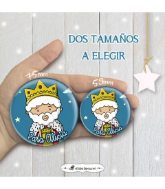 CHAPA "MELCHOR" CON NOMBRES