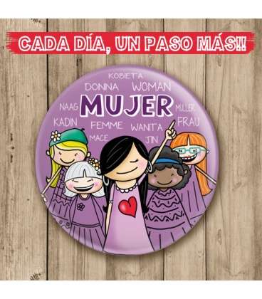 CHAPA "MUJER"