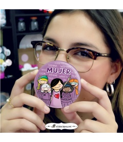 CHAPA "MUJER"