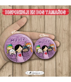 CHAPA "MUJER"