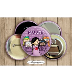 CHAPA "MUJER"