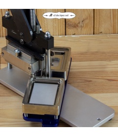 KIT MÁQUINA PARA HACER CHAPAS RECTANGULARES B-900S