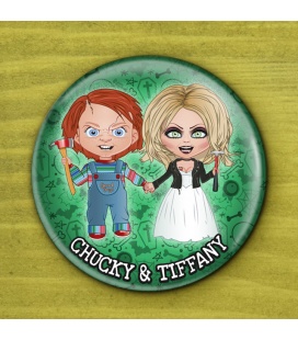 CHAPA HALLOWEEN "CHUCKY Y TIFFANY"