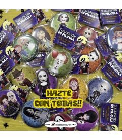 CHAPA HALLOWEEN "CHUCKY Y TIFFANY"