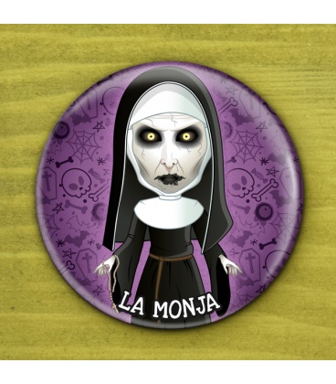 CHAPA HALLOWEEN "LA MONJA"