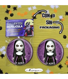 CHAPA HALLOWEEN "LA MONJA"