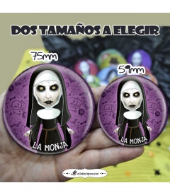 CHAPA HALLOWEEN "LA MONJA"