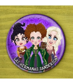CHAPA HALLOWEEN "LAS HERMANAS SANDERSON"