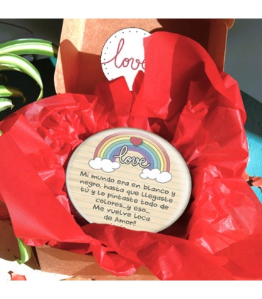 CHAPA "DILE QUE LE QUIERES" (pareja)