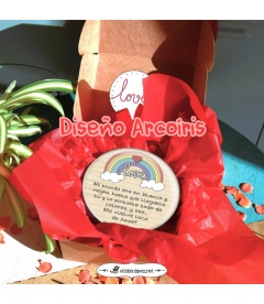 CHAPA "DILE QUE LE QUIERES" (pareja)