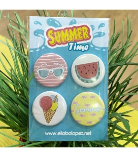 PACK CHAPITAS "SUMMER TIME"
