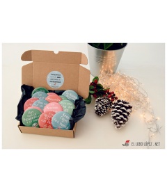 PACK 15 CHAPAS NAVIDAD DIVERTIDA 