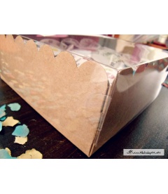 CAJA PEQUE PERSONALIZADA PARA CHAPAS DE BODAS