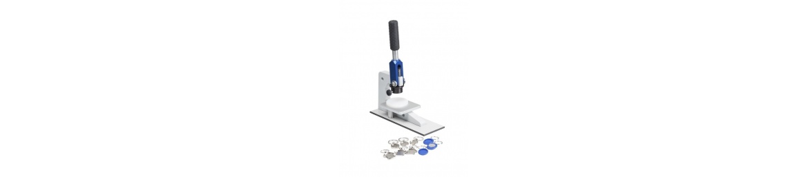 Máquina para hacer llaveros
